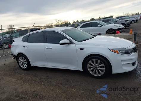 2016 Kia Optima Lx from USA, damaged, VIN 5XXGT4L39GG008934